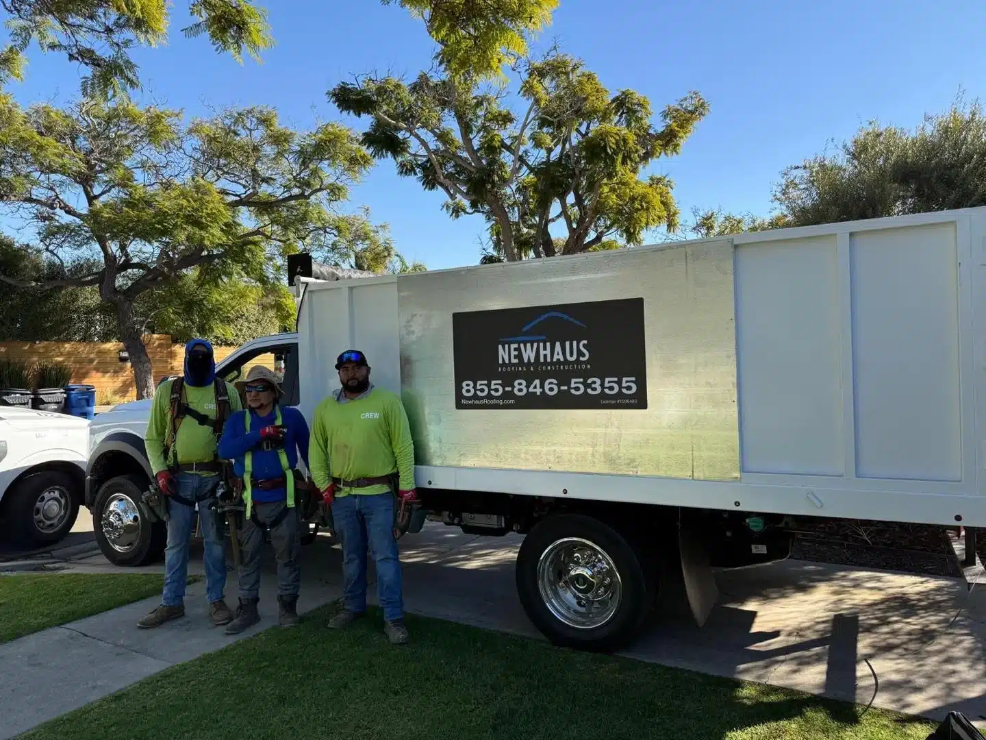 Professional Roofing Crew