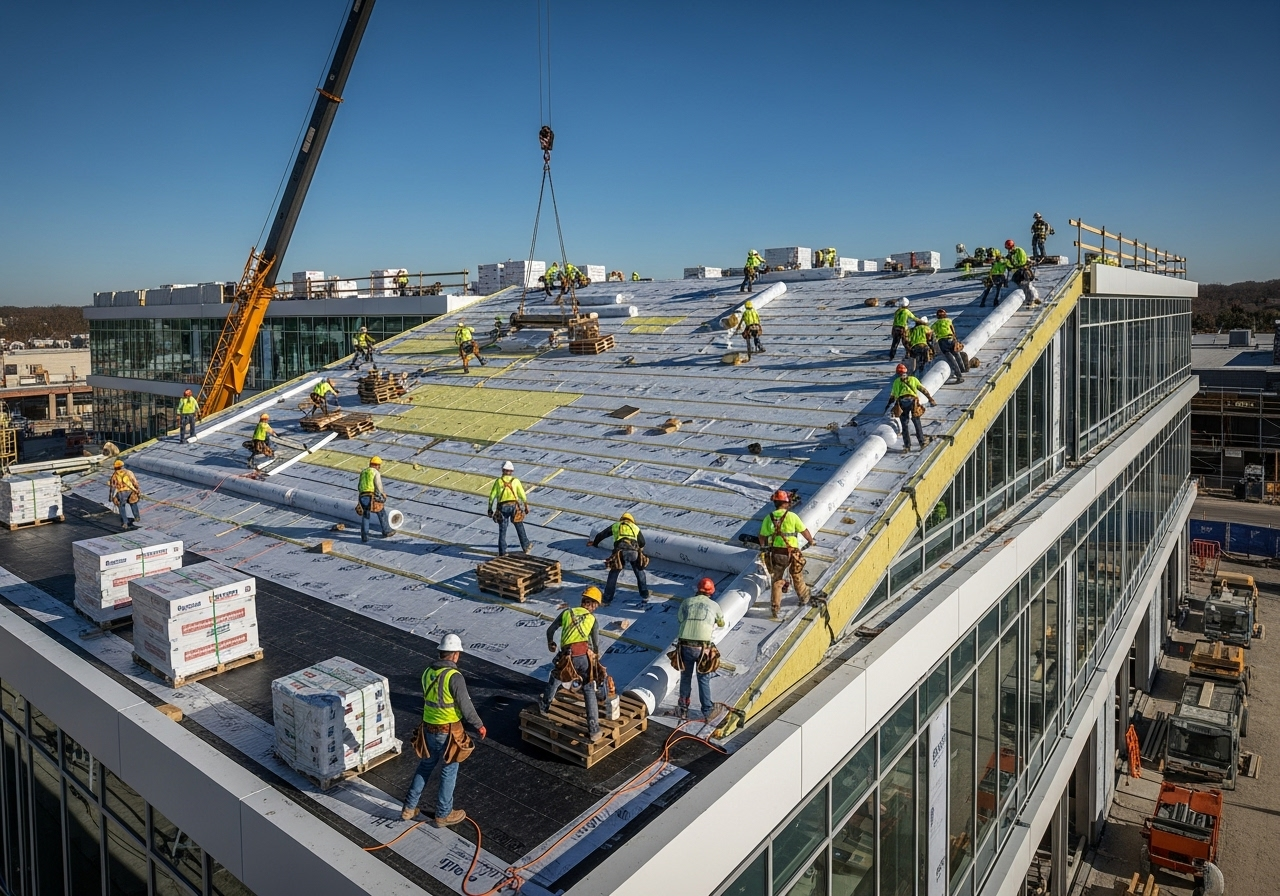 Commercial Roof Installation