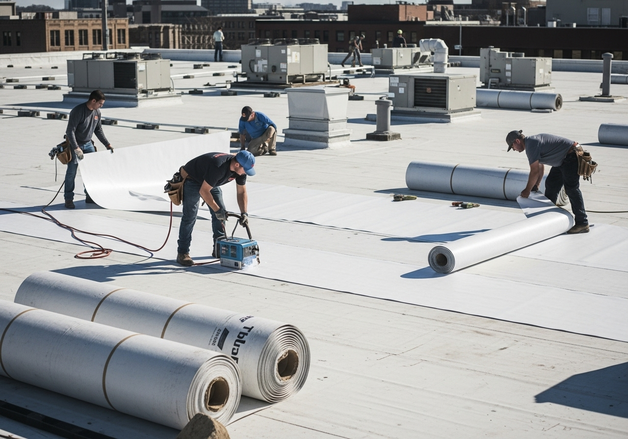 TPO Roofing Installation