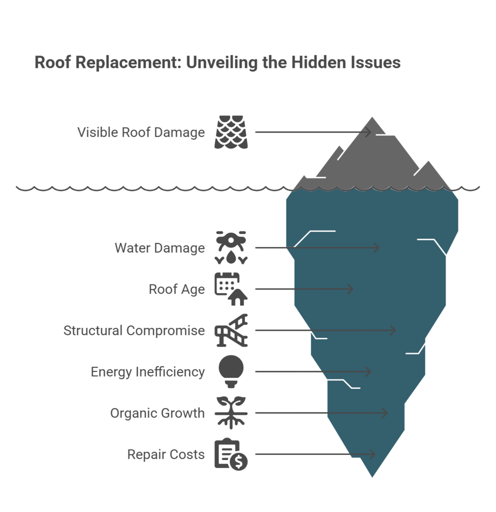 roof replacement issues list